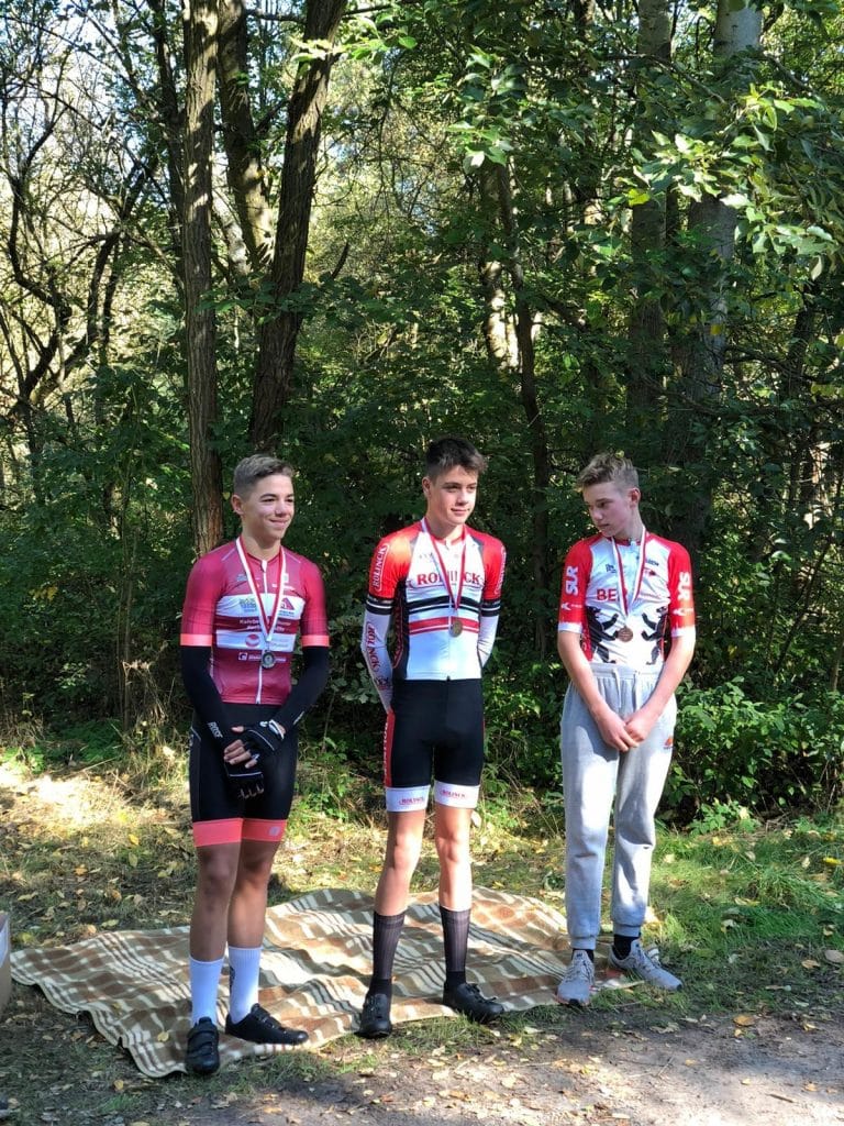17 10 2021 Märkisch Buchholz 2 Platz Anton Arndt U15 Fotograf SC Berlin Abt Radsport