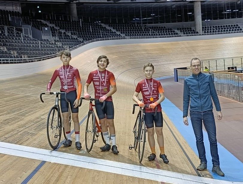 LVM U15m Sprint 1 Albert Lehmann 2 Erno Hoeftmann 3 Pepe Paul