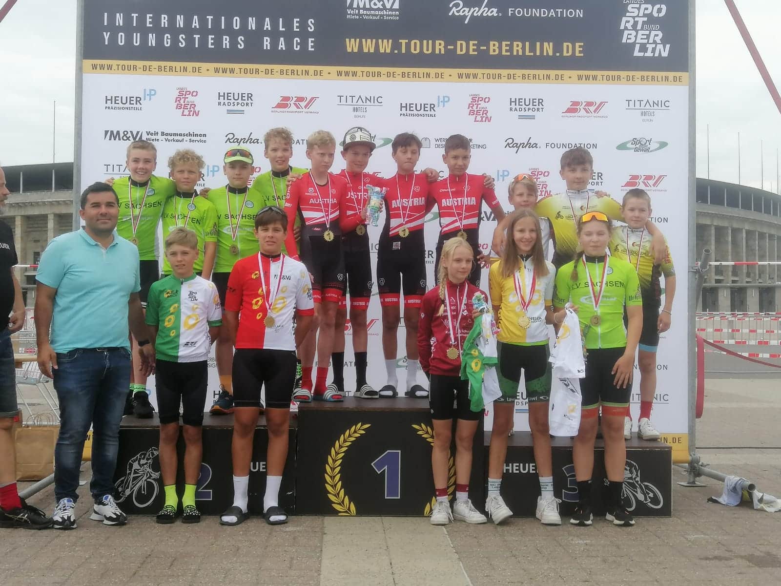 Tour de Berlin Gesamtwertung U13 Martje Plamp 2 Platz Junger Jahrgang
