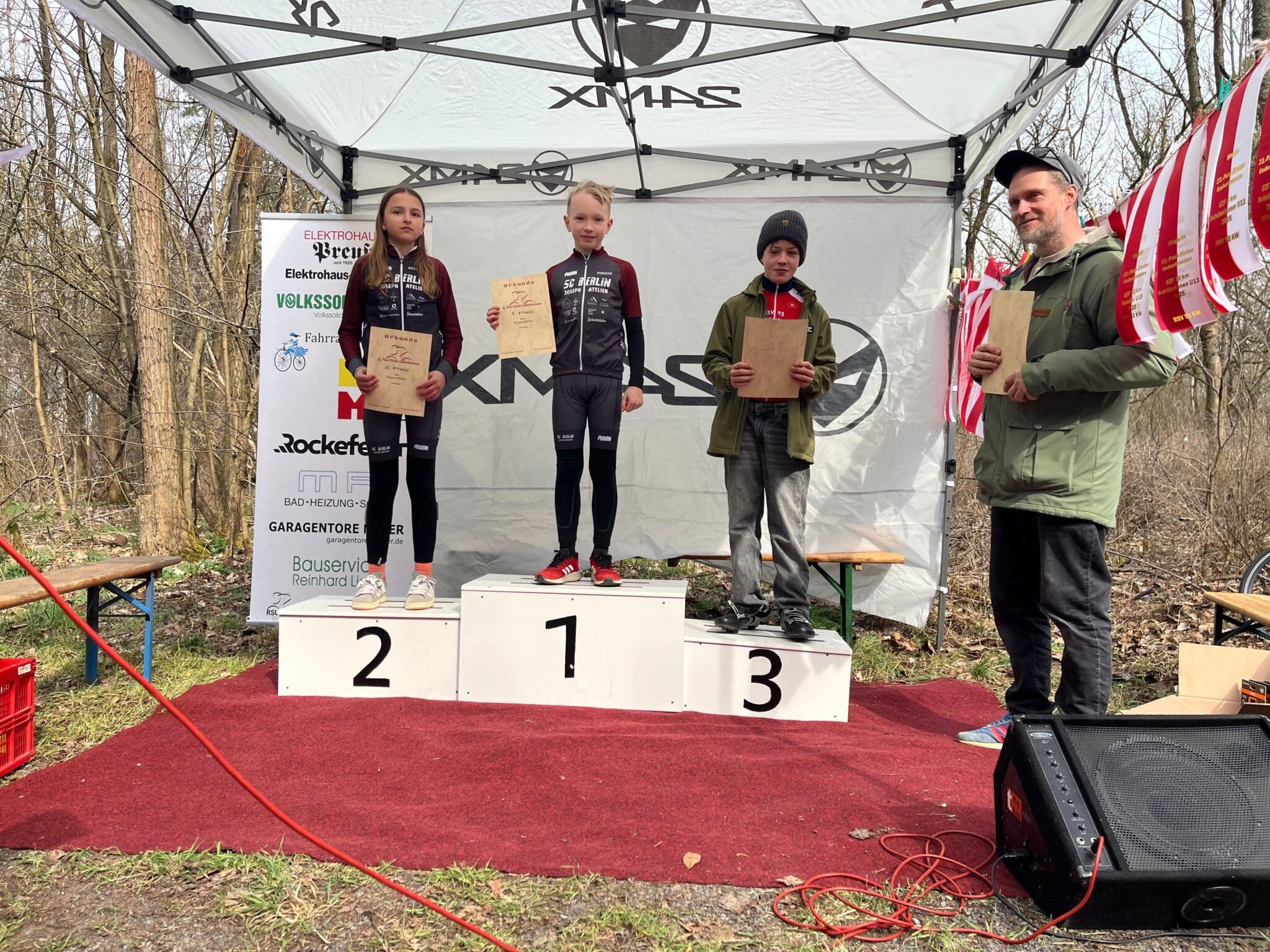 Märkisch Buchholz Anfänger 1 Platz Lukas Mudrich 2 Platz Marta Gohlke