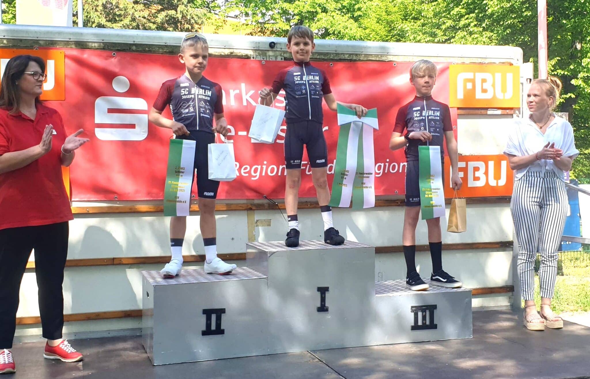 Finsterwalde U11m 1 Platz Gian Dorn 2 Platz Jasper Walther 3 Platz Theodor Pühs