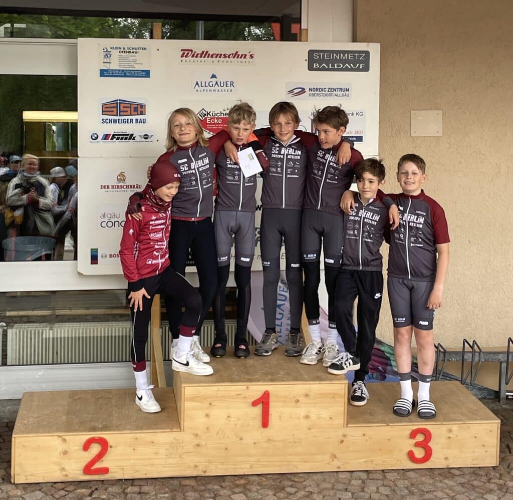Allgäu Tour U13m Gesamt Mannschaftswertung 1 Platz SC Berlin