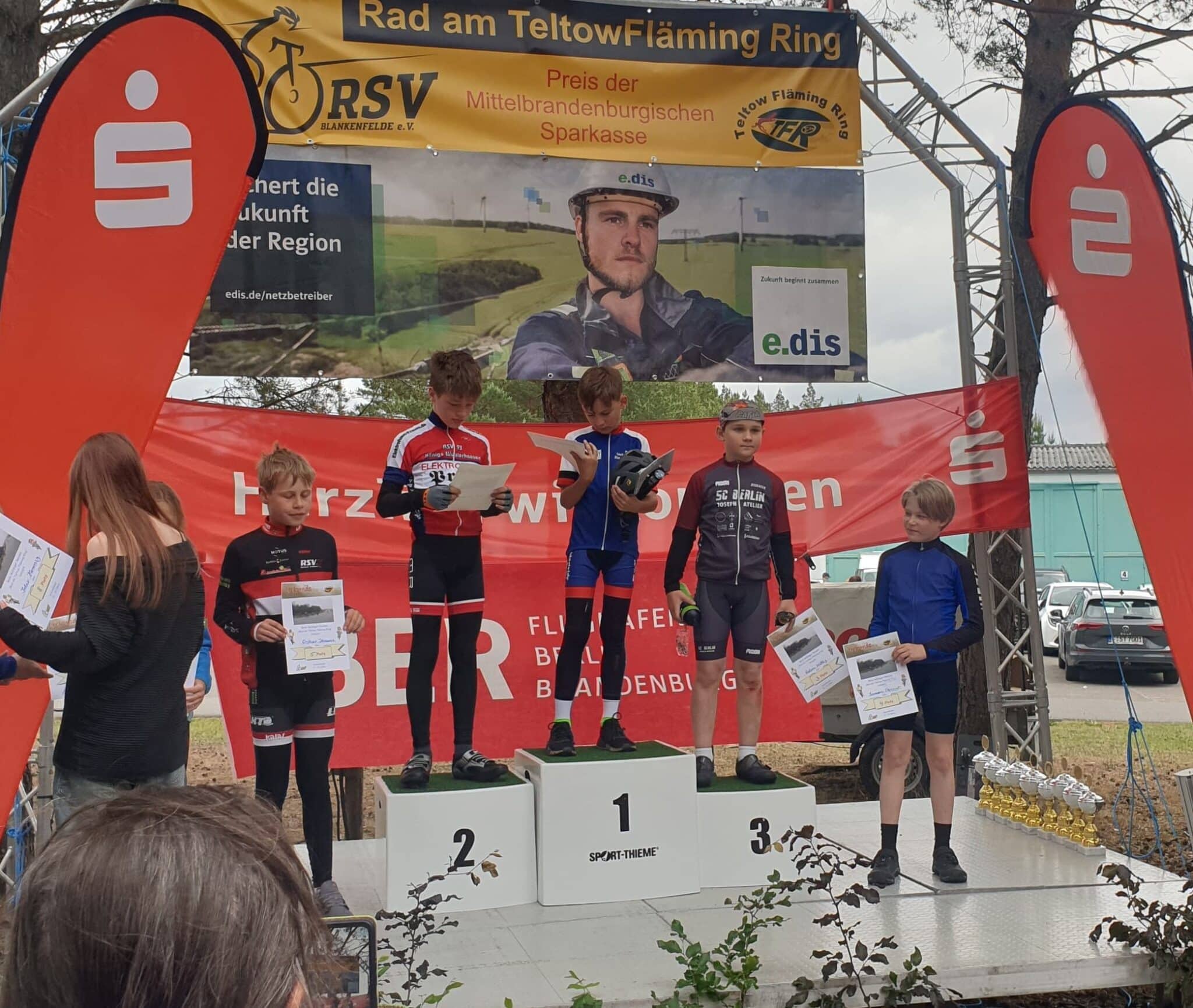 Kallinchen U11 Anfängerrennen 3 Platz Robin Wittig