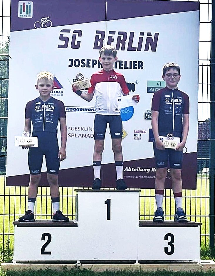 SCB Nachwuchspreis U11m 1 Platz Gian Dorn 2 Platz Jasper Walther 3 Platz Peter Herda