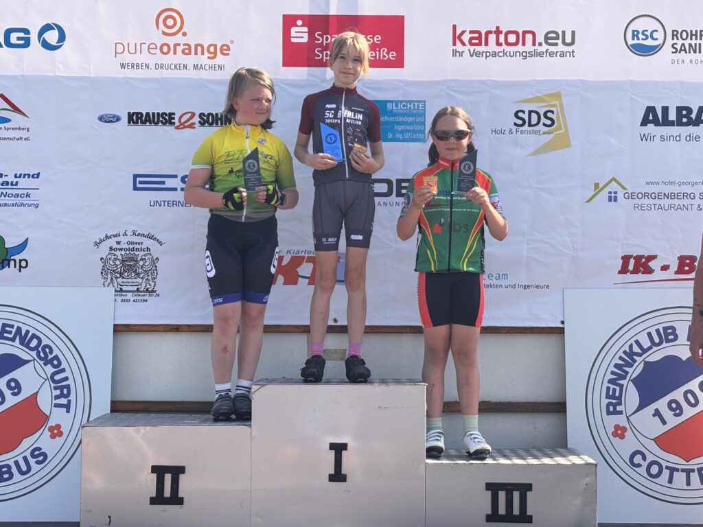 Spremberg U11w Lena Grundei 1 Platz