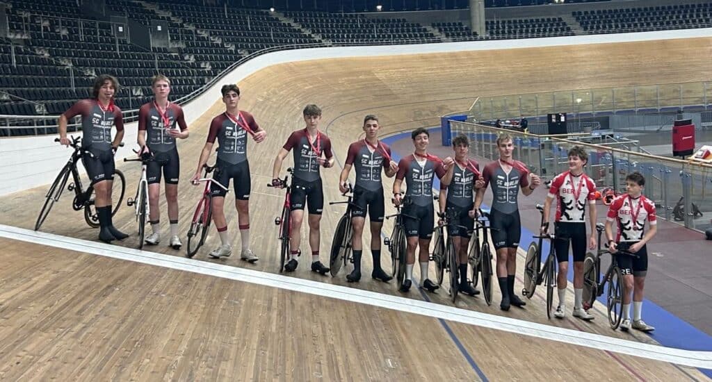LVM Bahn U19m Mannschaftsverfolgung 1 SCB 1 2 Platz SCB 2