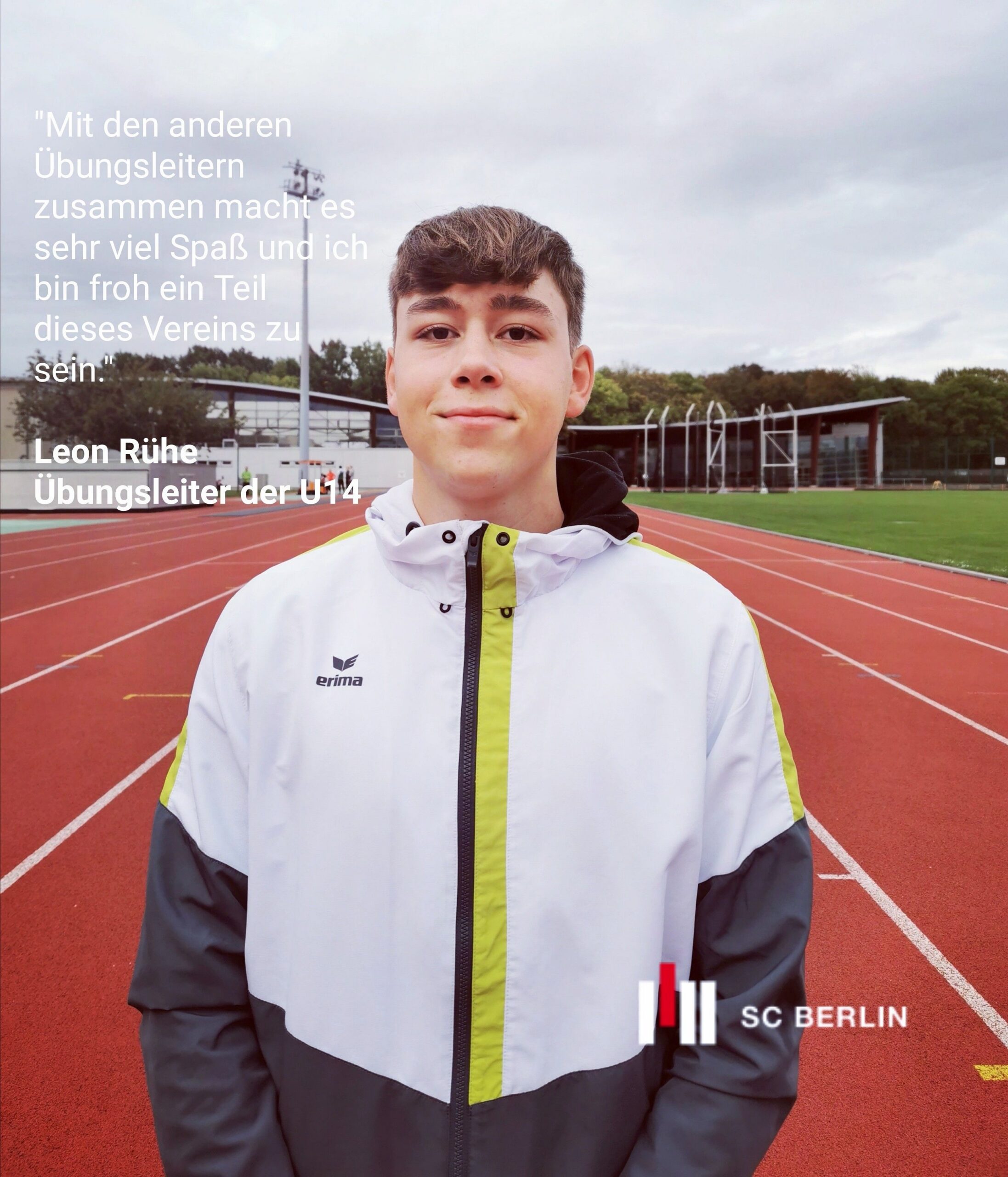 08.12.2020 - Leon Rühe, Übungsleiter der U14 (Fotograf- Christopher Druck)
